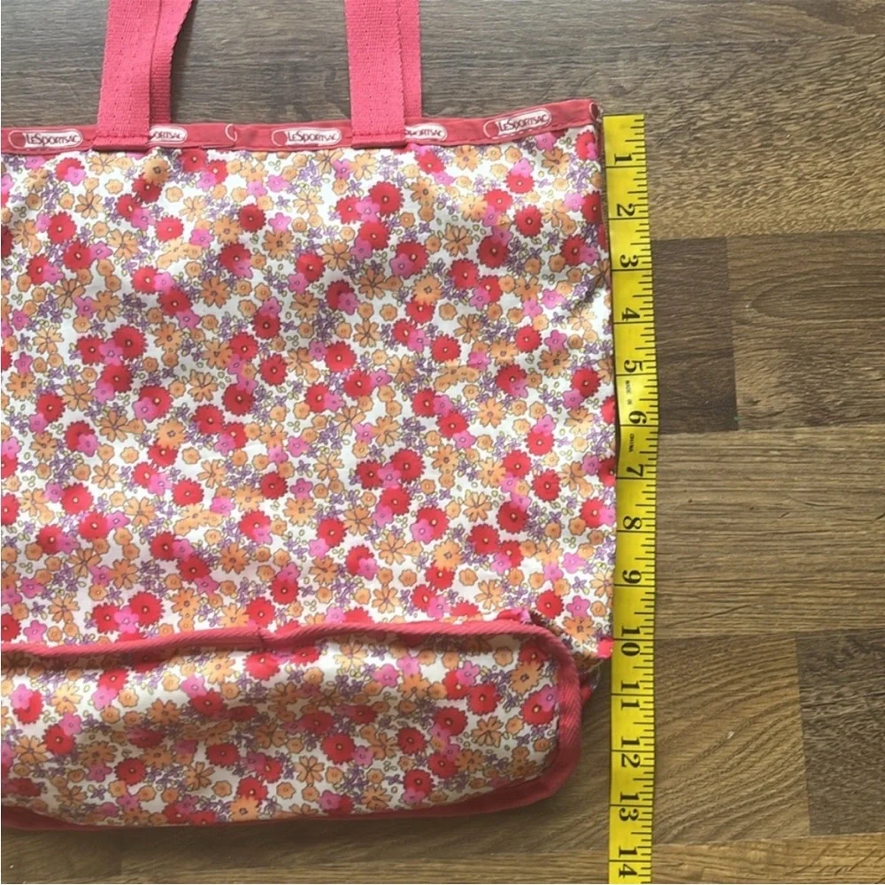 LeSportSac Pink Floral Tote - Picture 4 of 7